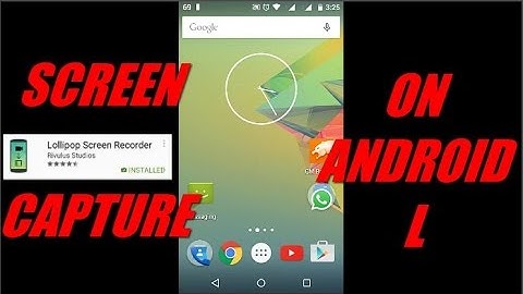 How to Record Android LOLLIPOP Screen No ROOT Official (Easiest way 2015)