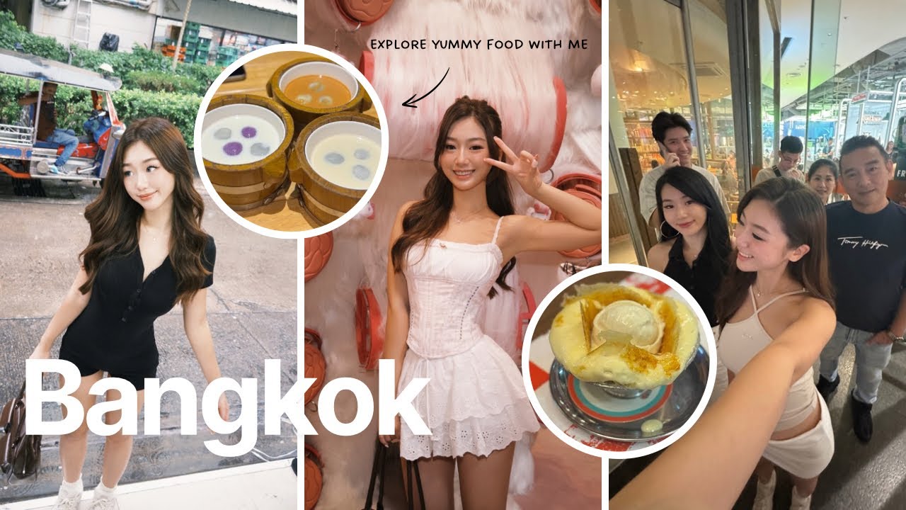 3 days in Bangkok with fam 💕yummy food , tuk tuk & memories !