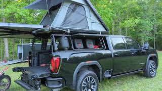 Rooftop tent and FORGED Active Cargo System overland setup and review.