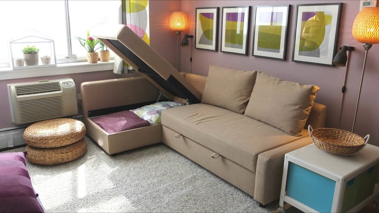 Friheten Sofa Bed Ikea Home Tour Youtube