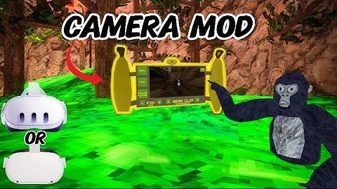 How to get camera mod on gorilla tag without a PC (easiest method)