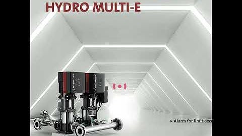 Hydro Multi E - A compact Booster