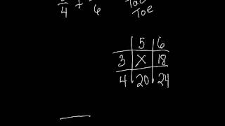 Tic Tac Toe method adding and subtracting fractions