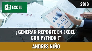 Generar reporte en EXCEL con Python