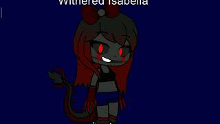 Withered Godzilla Isabella (Humanized I)