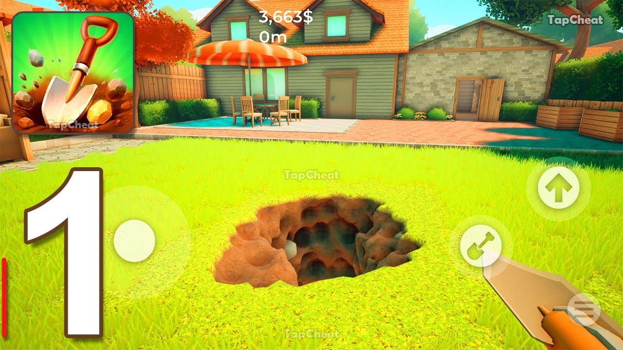 A Game About Digging A Hole Mobile - Gameplay Walkthrough Part 1 (Android,  iOS)