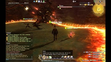 FFXIV 1.0: Game Over LS vs Ifrit Normal
