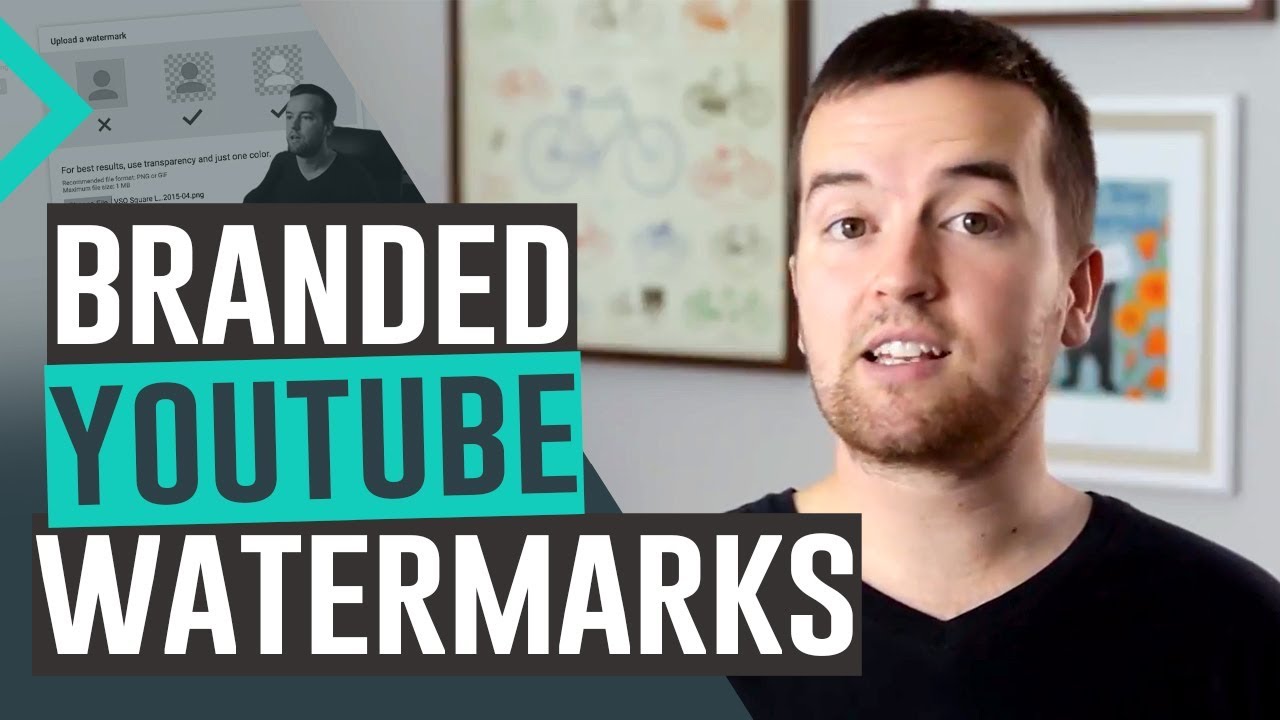 how to make watermark for youtube videos