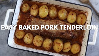 How to make Easy baked pork tenderloin | Food From Portugal