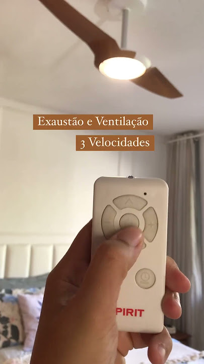 Ventilador de Teto Spirit IC Air | @cantinhodathemis