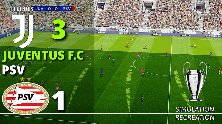Juventus F.C. 3 - 1 PSV Highlights | UEFA Champions League | Full Match Highlights | Simulation