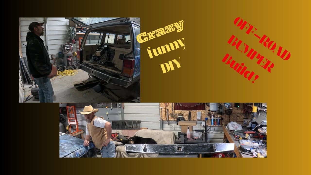 Jeep Cherokee Off-Road rear bumper build and install