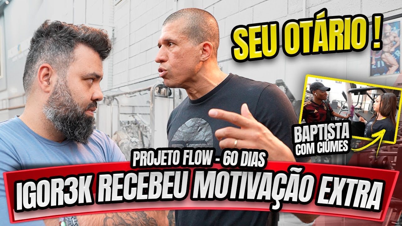 NINJA MANDOU A REAL PARA O IGOR3K – PROJETO FLOW 60 DIAS