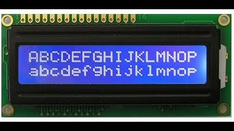 Arduino ile 2x16 LCD Ekran Kullanımı Türkçe Karakter Problemi ve Çözümü