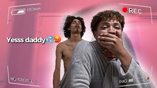 BOYFRIENDS REACTION TO ME WEARING NOTHING PRANK!!!* IT WENT DOWN….👀