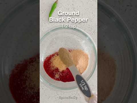 Spicy Chicken Seasoning Blend Recipe #spicerally