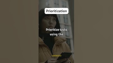 Prioritize tasks using the Eisenhower Matrix; #prioritizetasks #shorts #youtubeshorts #didyouknow