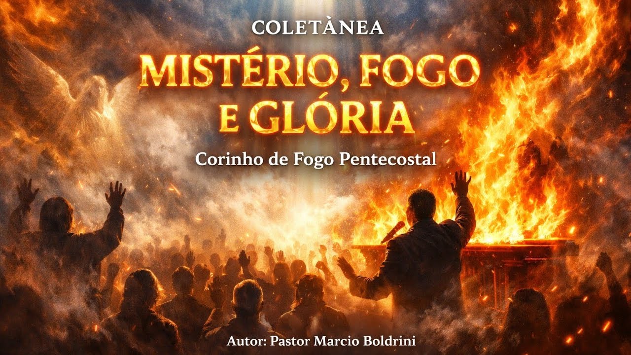 Coletânea Mistério, Fogo e Glória/Corinho de fogo Pentecostal/Pastor Marcio Boldrini/Aviva 