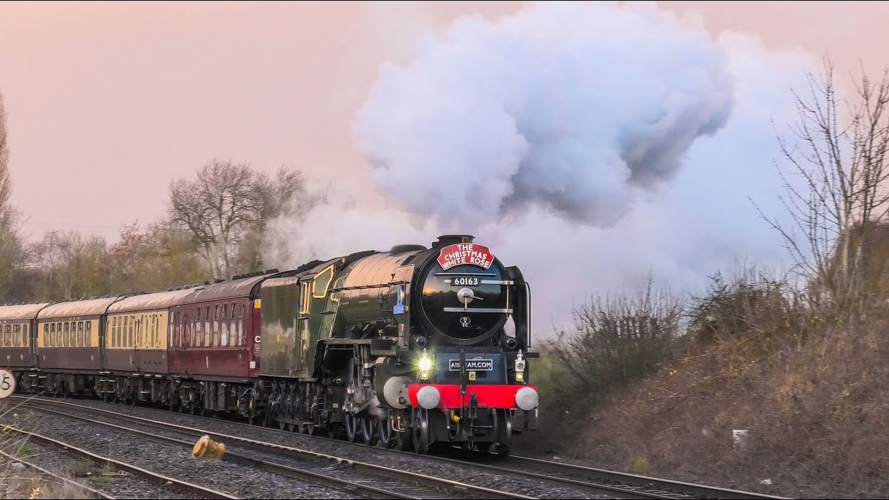 60163 'Tornado' Sweeps Through The Midlands !