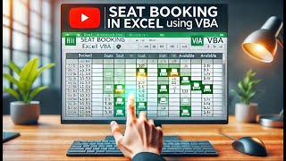 Seat Booking Format in Excel using VBA | Simple & Automated System