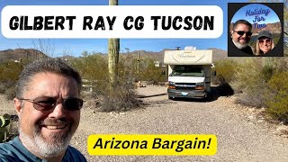 Gilbert Ray CG: Tucson, Arizona  Campground Bargain!