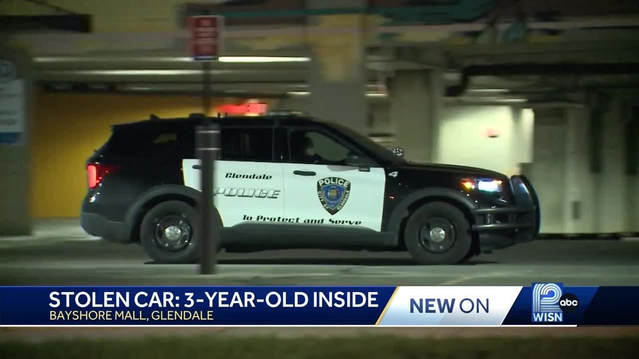 Car stolen with toddler inside, no one in custody - YouTube