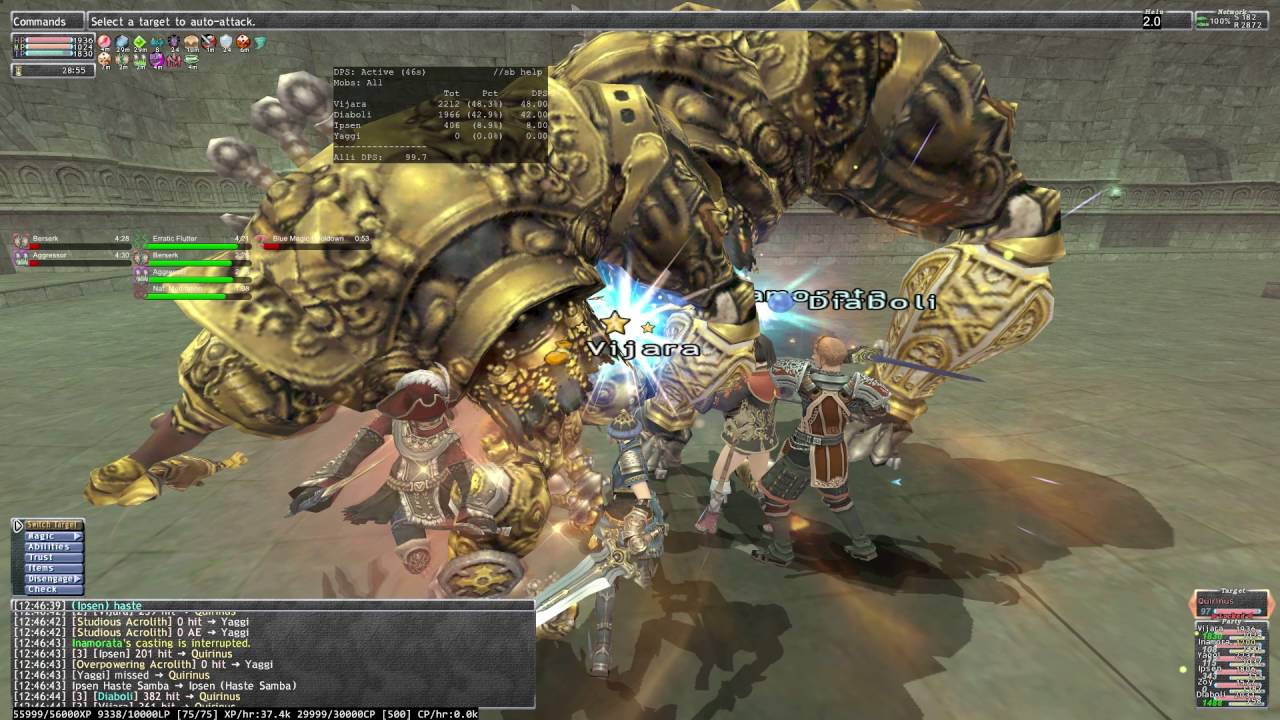 FFXI - Elitist Jerks LS - Regular Ambuscade August 2016 - Very Difficult