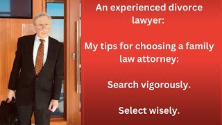 Tips for choosing a family law attorney. Vet carefully. Choose wisely. #divorce #lawyer #familylaw Tips for choosing a family law attorney. Vet carefully. Choose wisely. #divorce #lawyer #familylaw