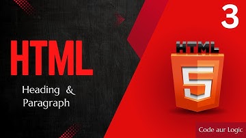 HTML Tutorial 3: Headings, Paragraphs, and MDN Web Docs Guide for Beginners