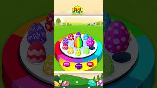 Dancing Balls Machine Game With EGGS #shorts #fingerfamily #kidsvideos