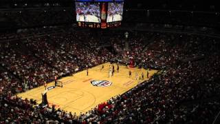 Klay Thompson Draining a Three vs. Brazil @ United Center
