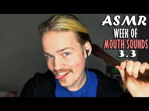 ASMR - Tongue Flops (No Ads, No talking, No interruption) - Week Of Mouth Sounds #3