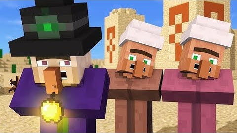 Villager & Witch Life: FULL ANIMATION -🎃🍭🍬 Minecraf