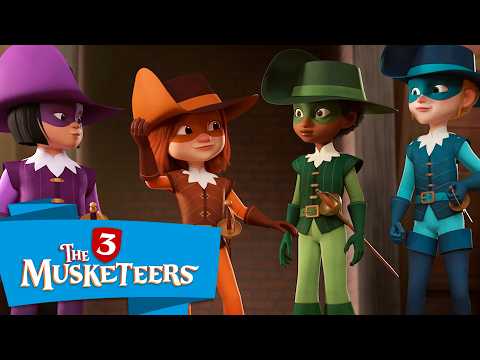 THE 3 MUSKETEERS🐴 One for All and All for One - Part 2 🤺 | Full Episode | Cartoon for kids