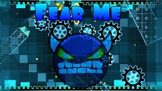 LIGHT BLUE CIRCLES!! Geometry Dash - Fear Me by CrisPy Dash [HARD DEMON]