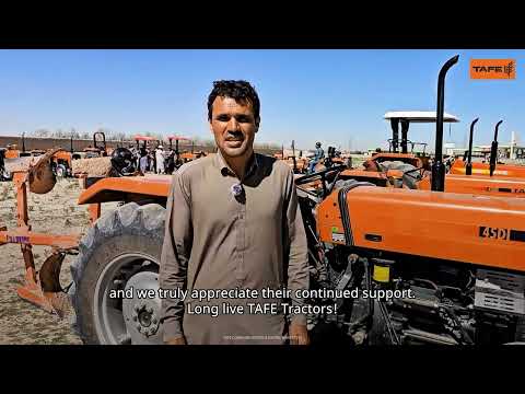 TAFE Tractor Servicing Programme in Ghazni, Afghanistan