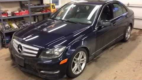 2013 Mercedes Benz C-class Remote Start