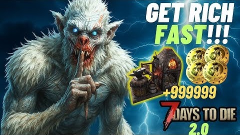 Want Unlimited dukes Super fast In 7 days to die 2.0? You only need a forge!