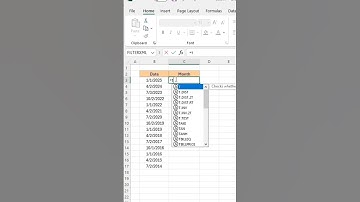date to month convert in Excel format #excel #kyp