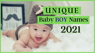 UNIQUE BOY NAMES WITH MEANING 2021 | GENDER NEUTRAL UNISEX BABY NAMES I LOVE | TOP BABY BOY NAMES