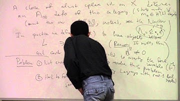 M. Abouzaid  --  Lagrangian Floer theory, revisited