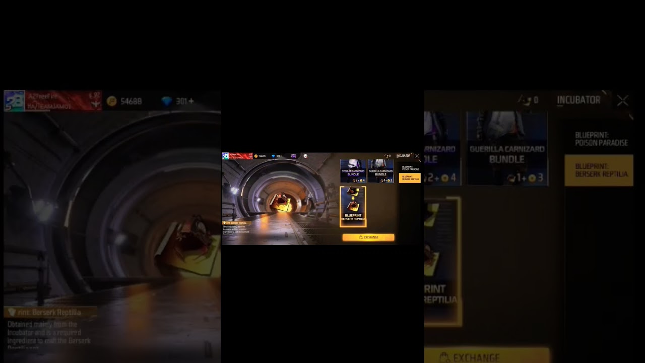 New Glitch Free Fire/ Free Blueprint Limited 1000 blueprint