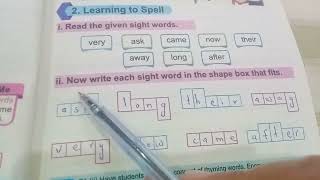 English grade 2 (2021-22) Unit 4 Bee on My Nose / Solved Exercise book page 35,36,37,38,39,40,41