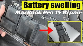 MacBook Pro 15 2019 Battery Swelling Repair – Full Guide