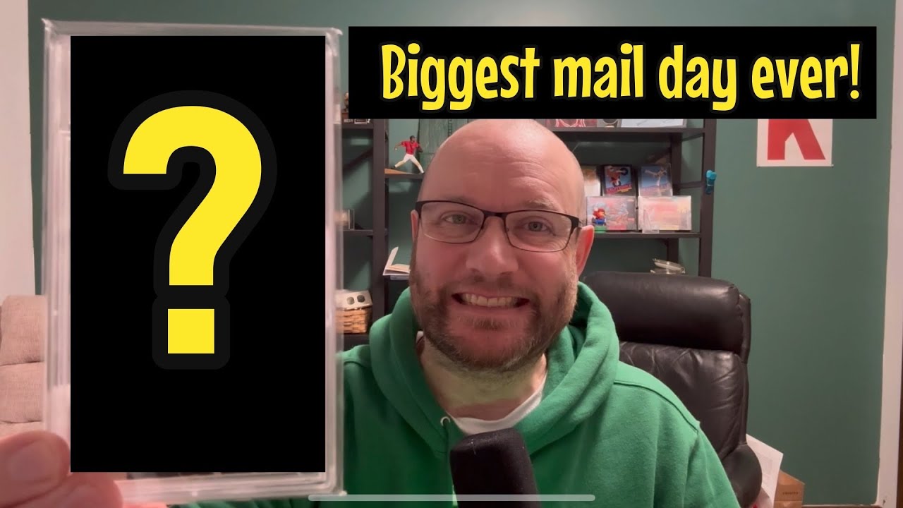Самый большой день доставки почты в моей жизни! Огромное пополнение моей коллекции бейсбольных ка...