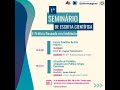 I Seminário de Escrita Científica e Prática Baseada em Evidência