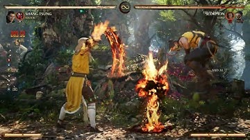 Shang Tsung Morph Combo (Scorpion) - Mortal Kombat 1 (2023) - MK1