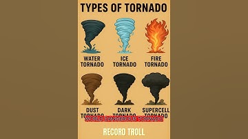 🌍DISCOVER TYPES OF TORNADO 🌪️| Pt:8