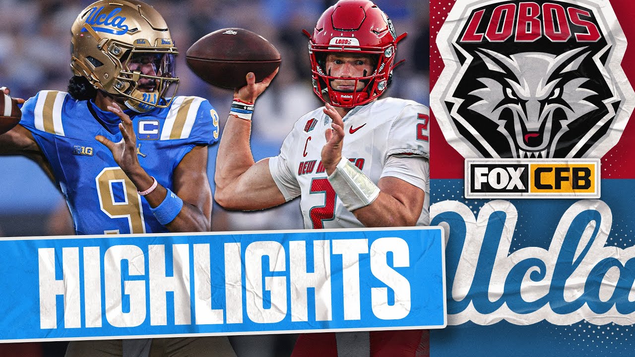⁣New Mexico Lobos vs. UCLA Bruins Highlights | FOX College Football