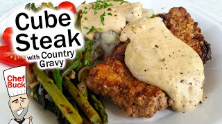 Best Cube Steak Recipe with Country Gravy